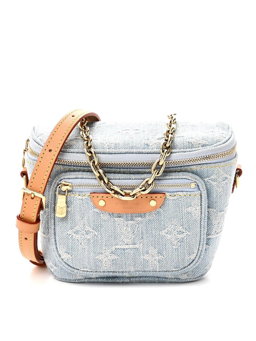 Louis Vuitton Denim Mini Bumbag Sky #296812L29B